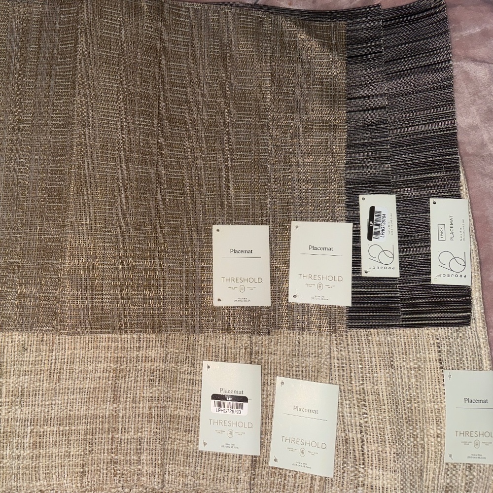 7 place mats for kitchen table you get all 7 new with tags!!!